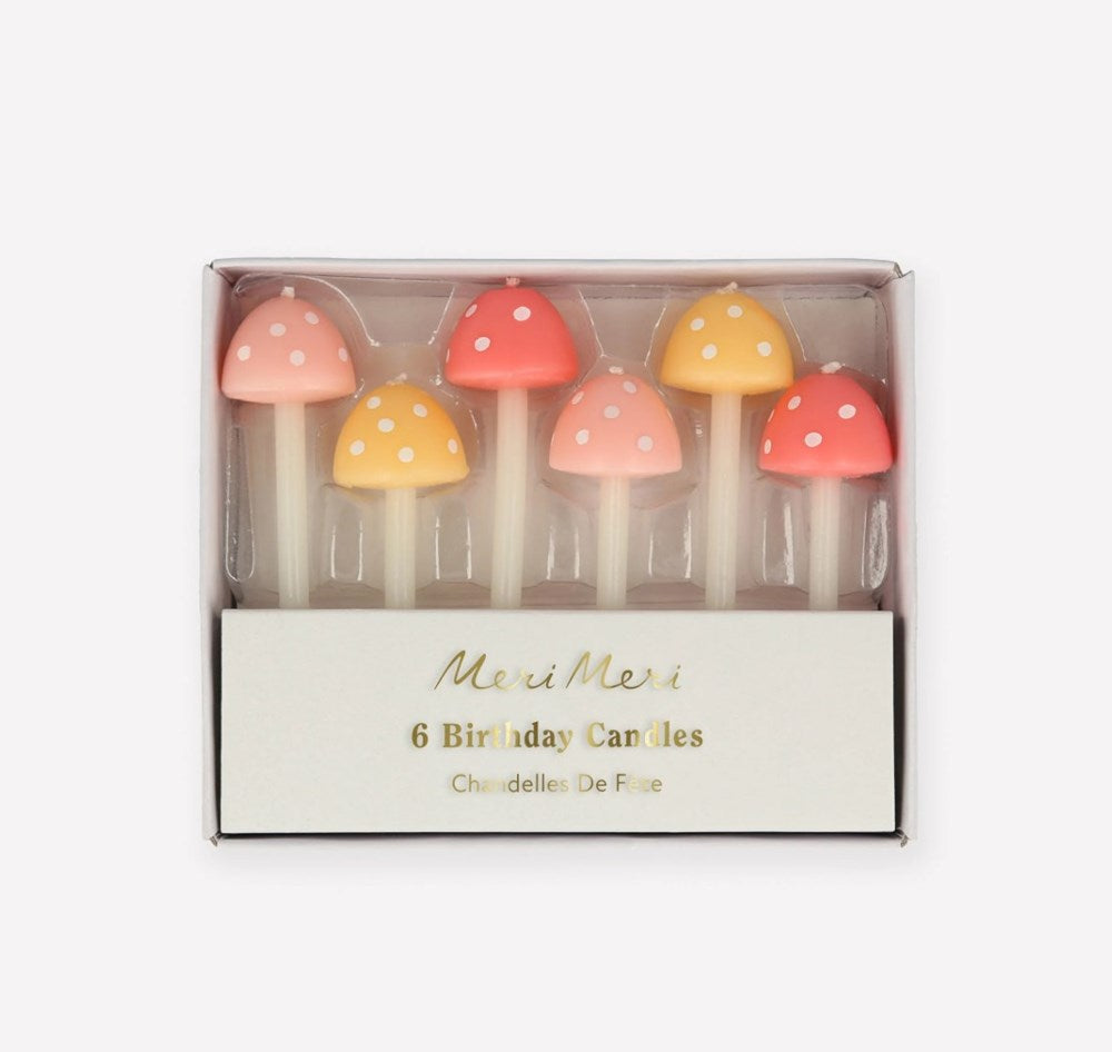 Meri Meri Mushroom Birthday Candles