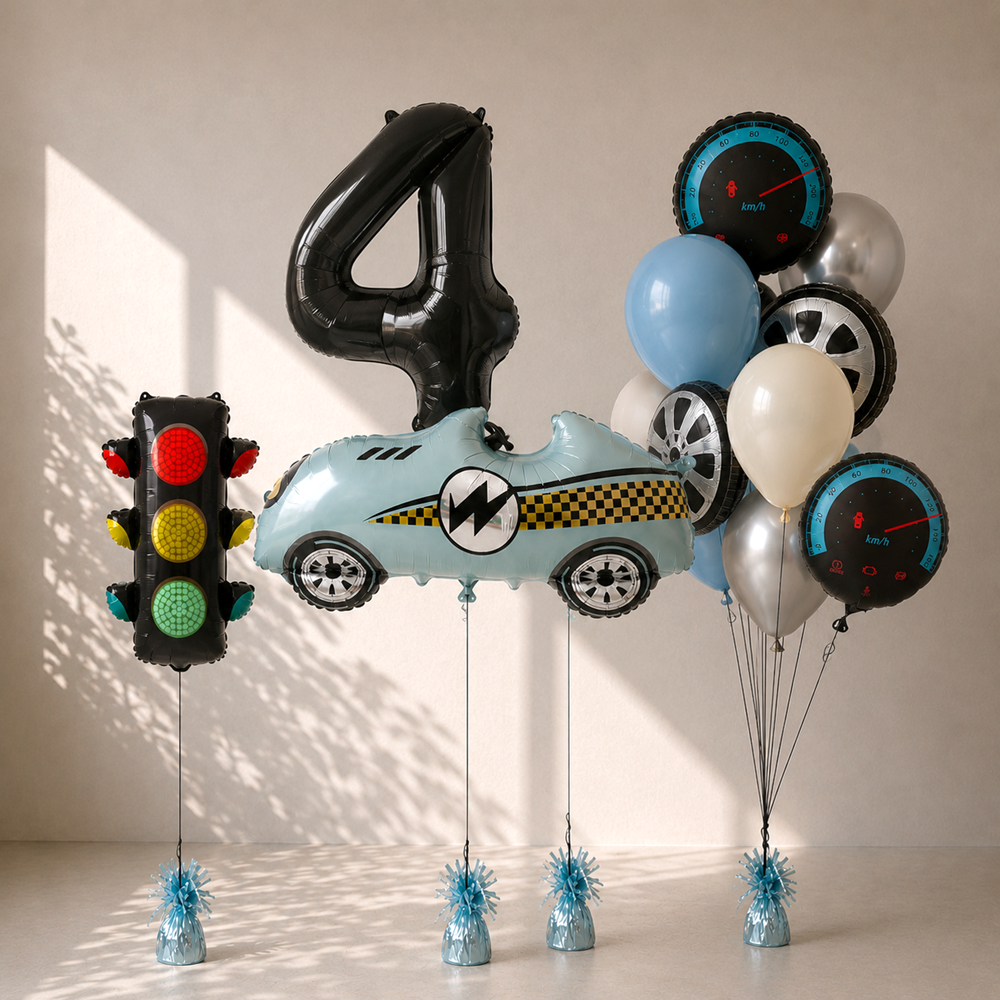 Speed Race Balloon Bouquet