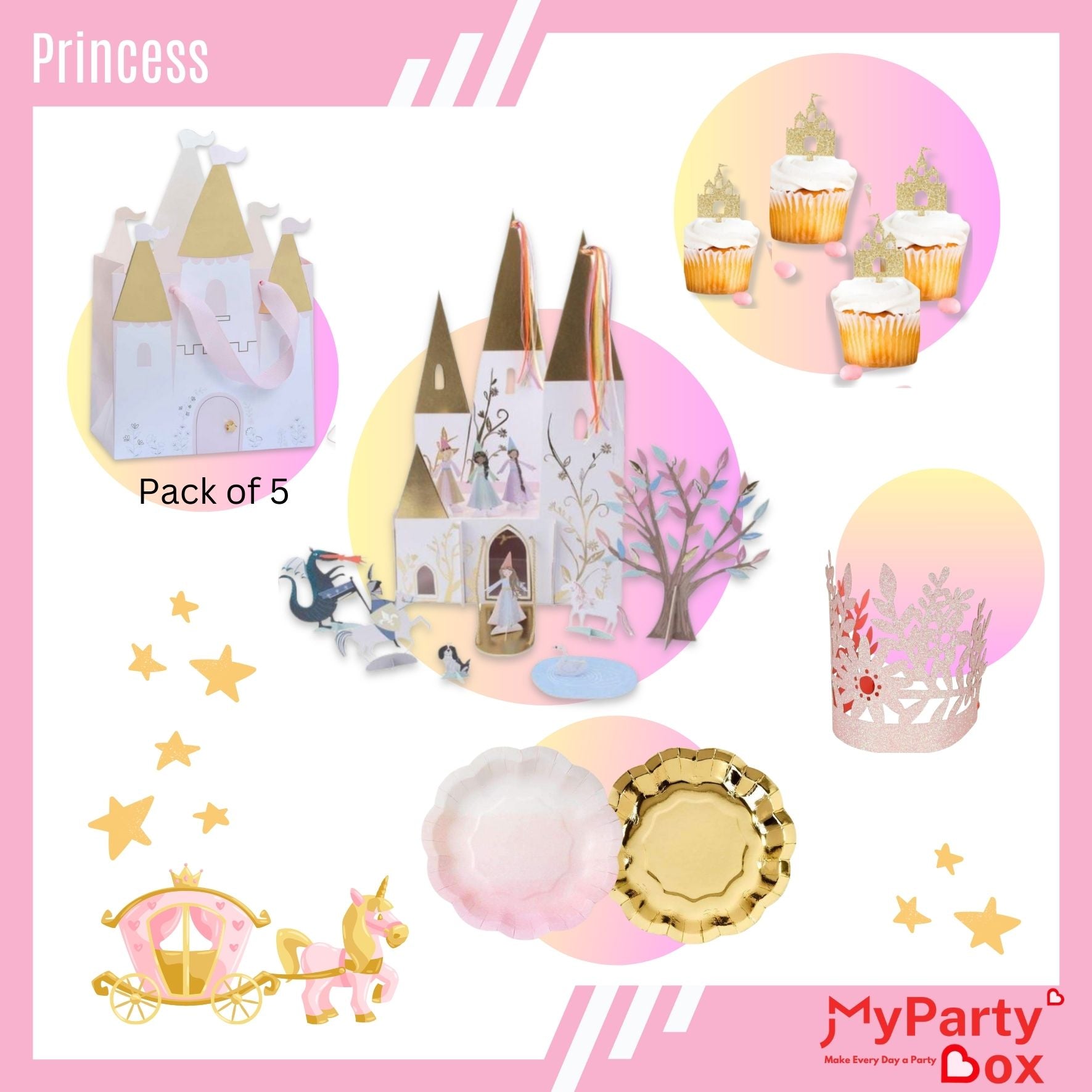 Princess Mini Party Box