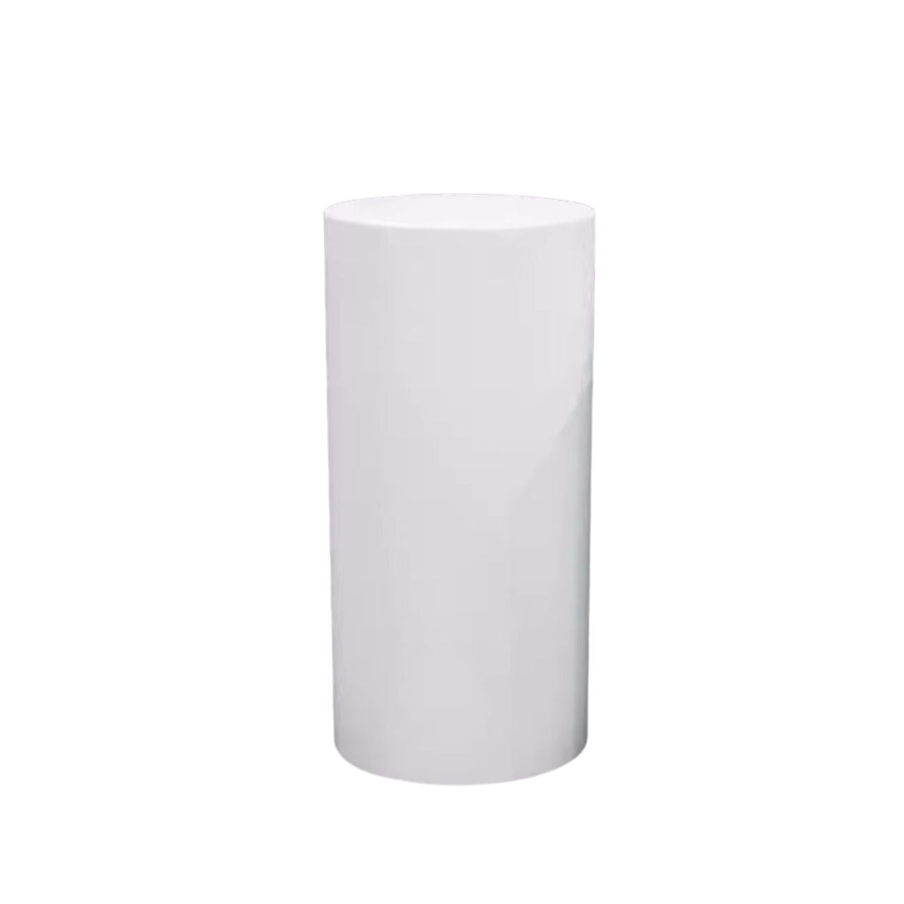 White Plinth Cylinder