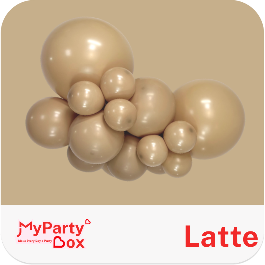 Sempertex Latte Balloon Cluster 