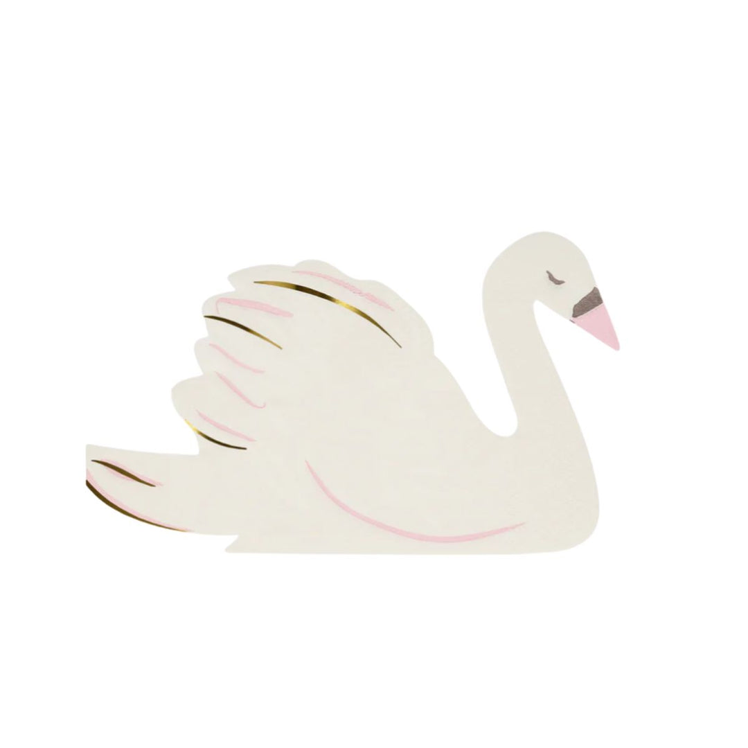 Swan Shaped Napkins (PK16)