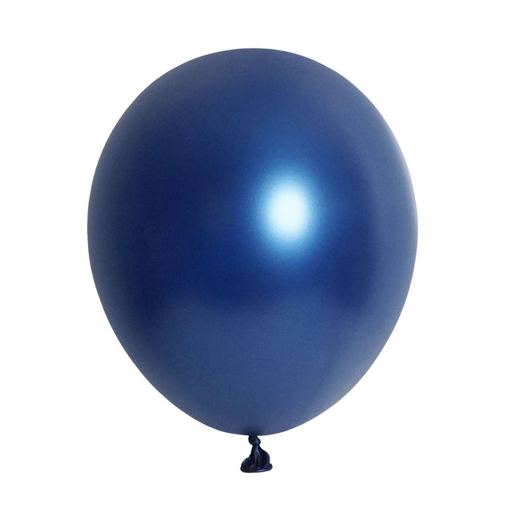 11" (28cm) Metallic Midnight Blue Regular Latex Balloon