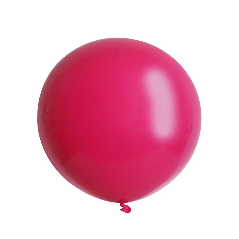 24" (60cm)  Fashion Hot Pink Jumbo Latex Balloon