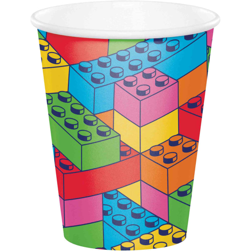 Lego Block Party Paper Cups ( PK8)