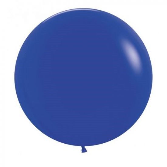 24" Royal Blue Latex Balloon