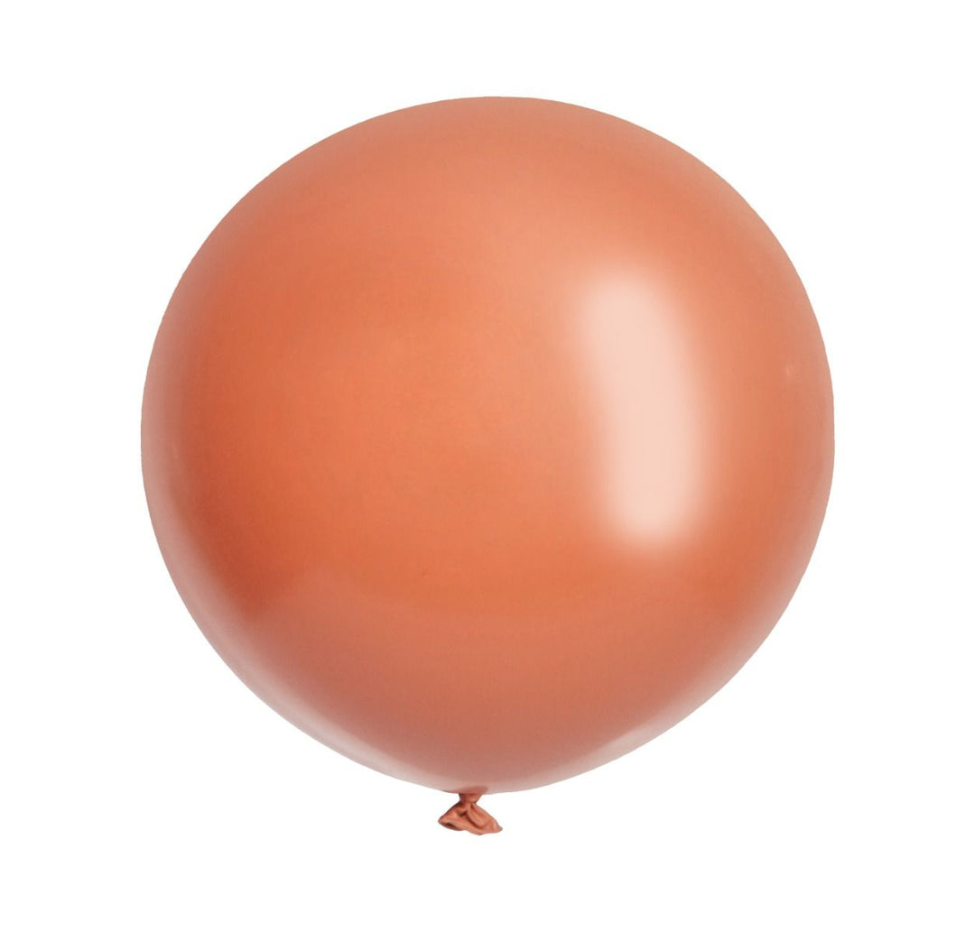 Tuftex Burnt Orange Latex Balloon 24"(60cm)
