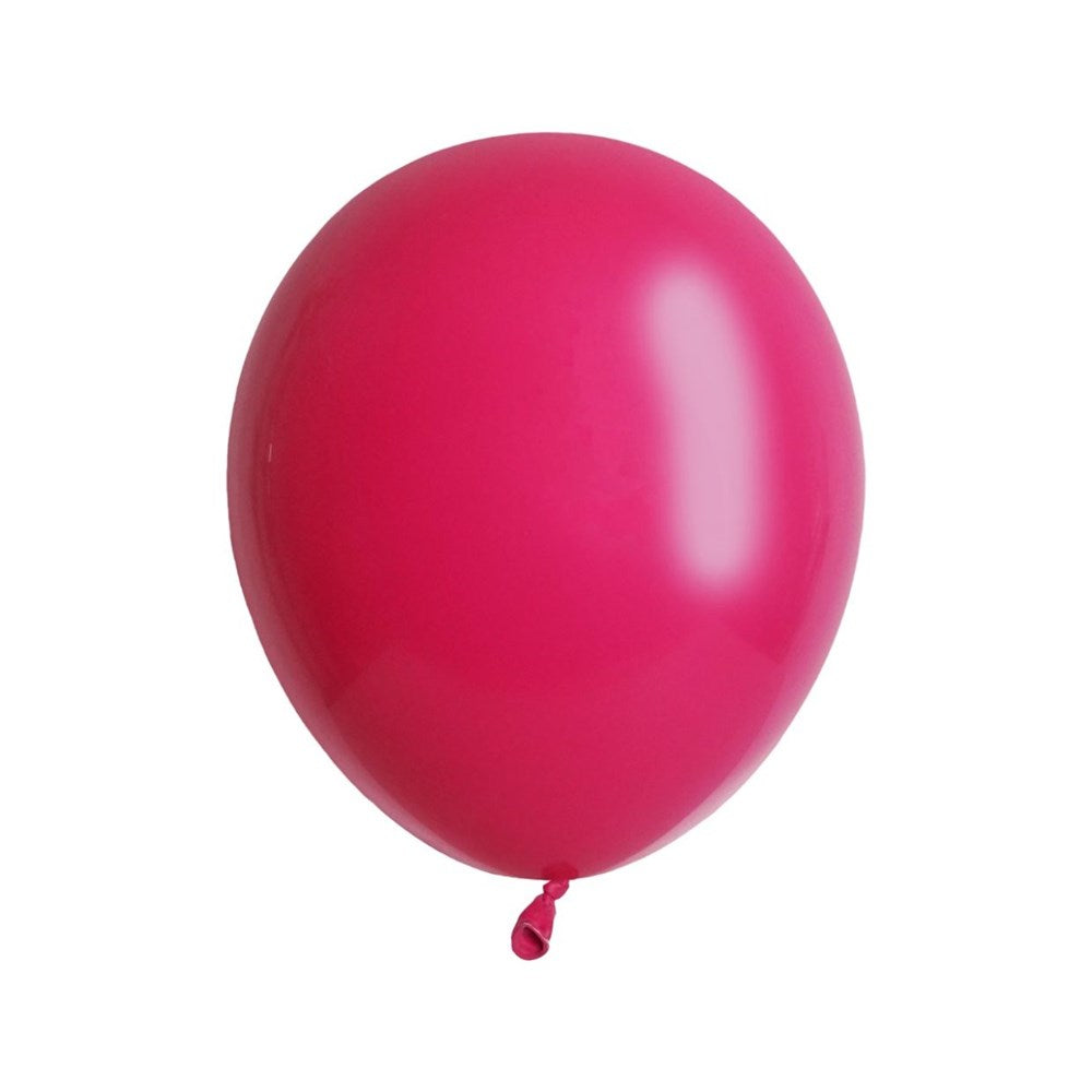 11" (28cm) Fashion Hot Pink Regular Latex Balloon