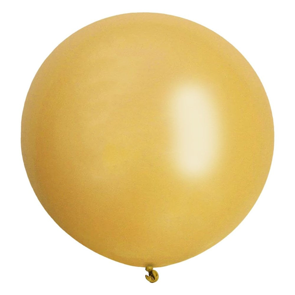 3ft (90cm) Fashion Mustard Super Jumbo Latex Balloon