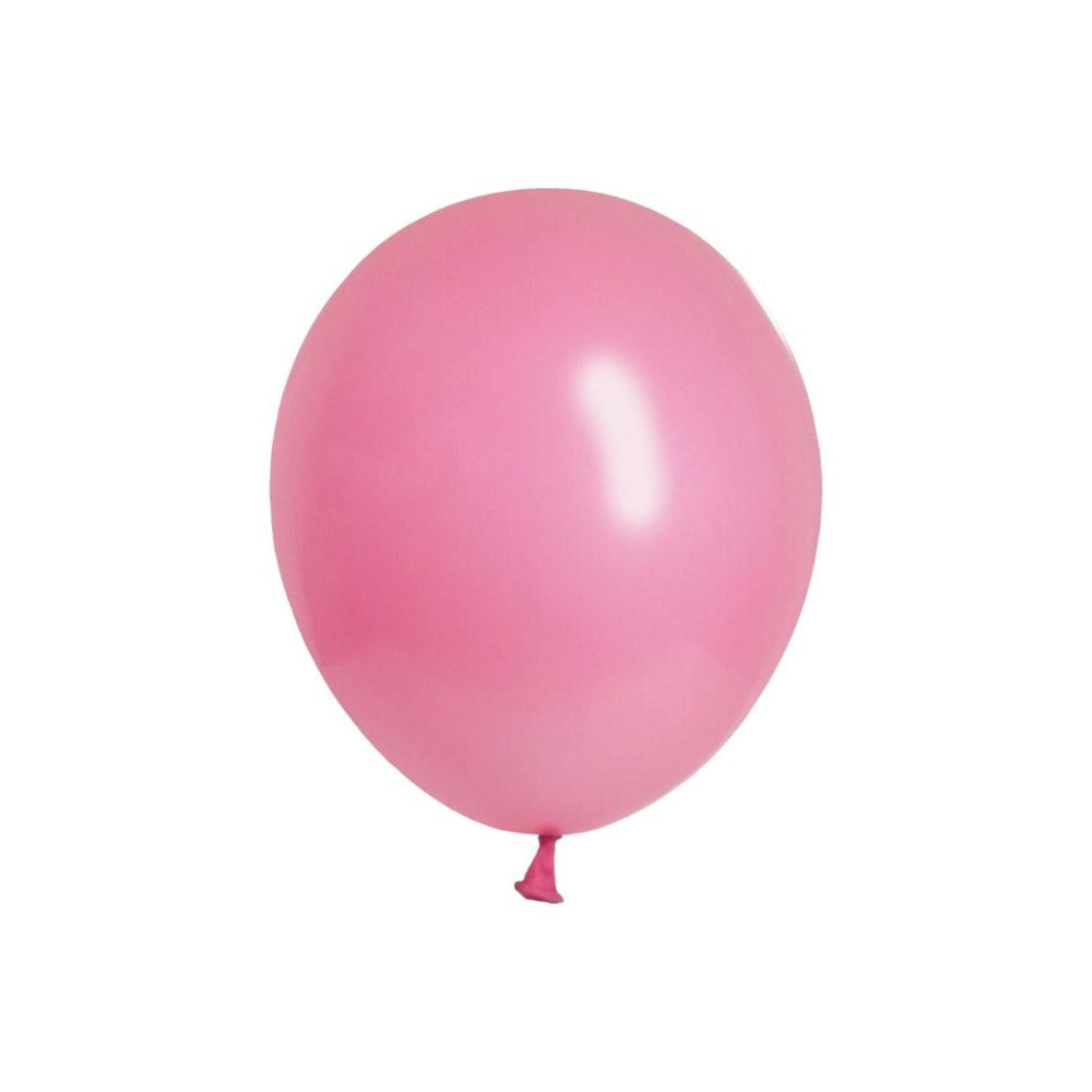 5" (12cm) Standard Pink Mini Latex Balloon