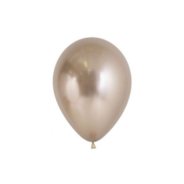 Sempertex 5" 12cm Reflex Champagne Mini Latex Balloon