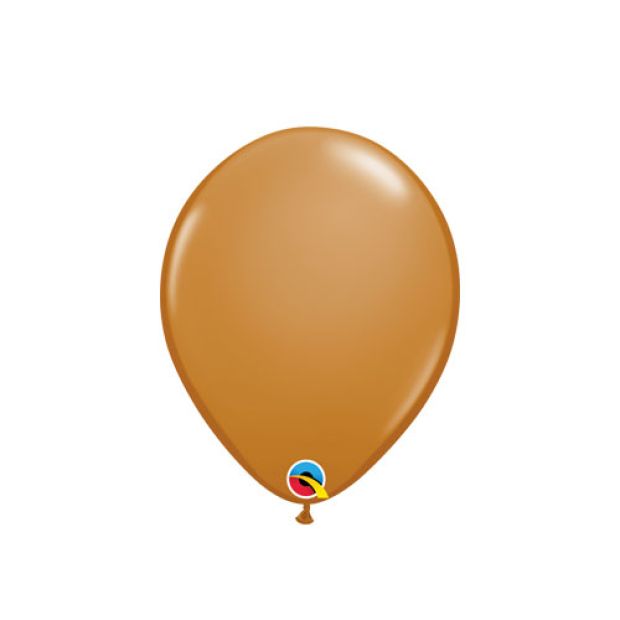 Qualatex 5" 12cm Mocha Brown Mini Latex Balloon