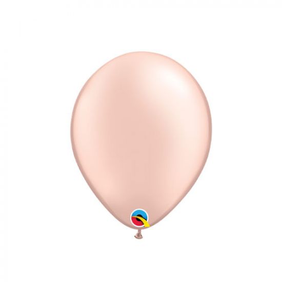 Qualatex 5" 12cm Pearl Peach  Mini Latex Balloon