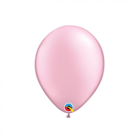 Qualatex 5" 12cm Pearl Pink Mini Latex Balloon