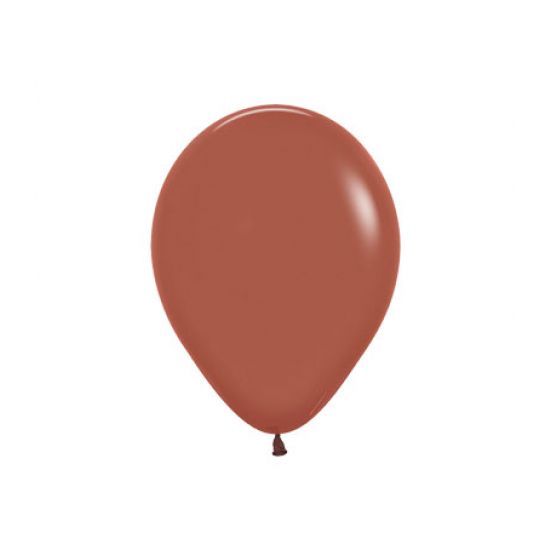 Sempertex 5" 12cm Terracotta Mini Latex Balloon
