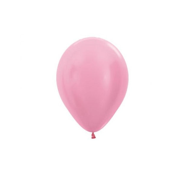 Sempertex 5" 12cm Satin Pink Mini Latex Balloon
