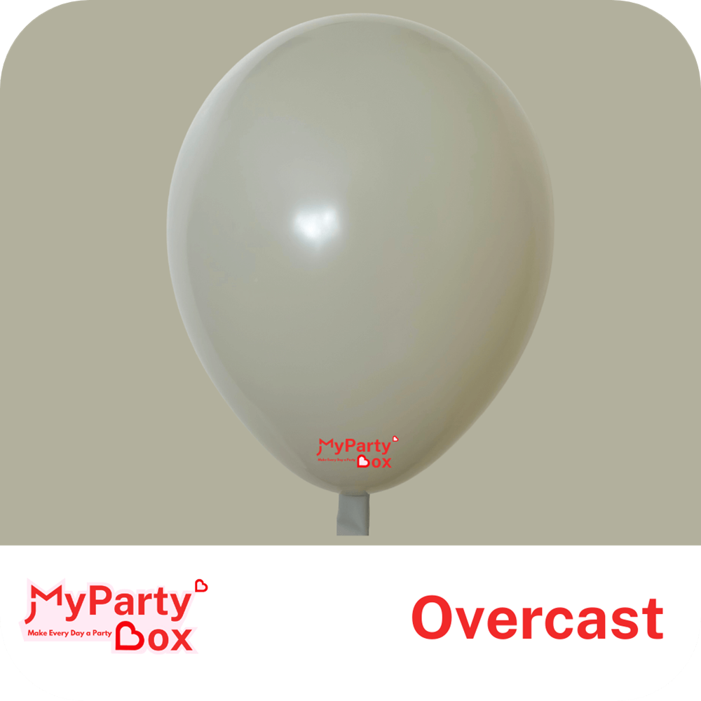 Overcast Double Stuffed Latex Balloon