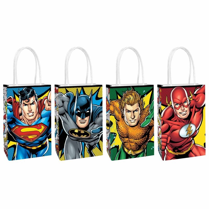 Justice League Heroes Unite Create Your Own Craft Bags (PK8)