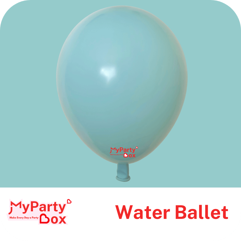 My Party Box Water Ballet Double Stuffed Latex Balloon