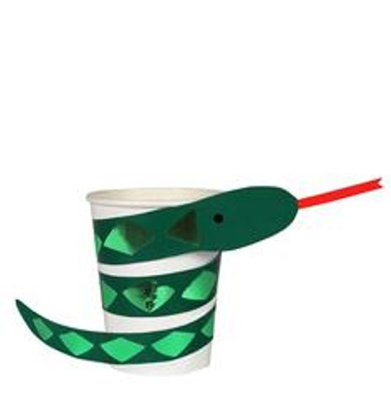 MeriMeri Snake Wrap Cup (PK8)