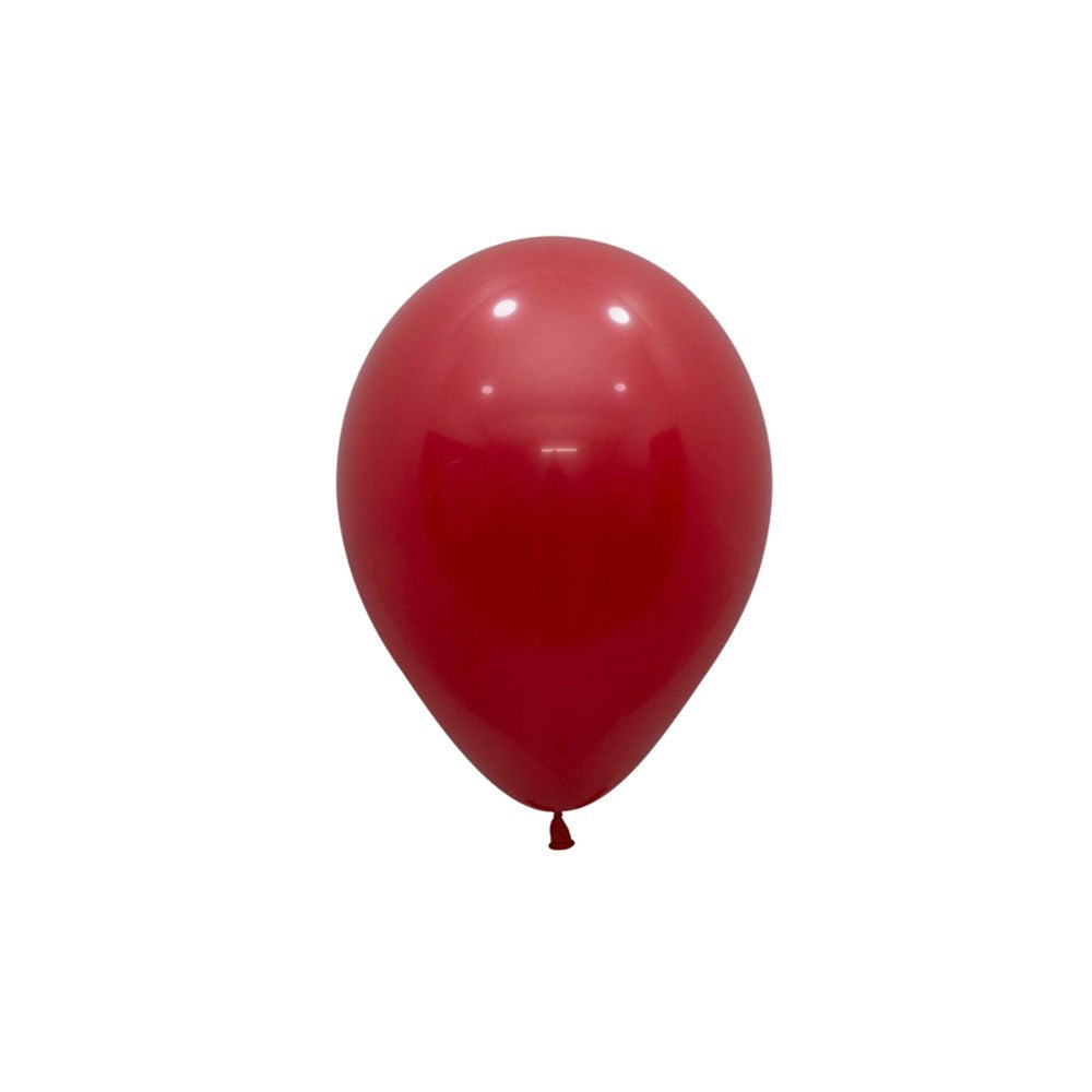 5" (12cm) Fashion Imperial Red Latex Balloon