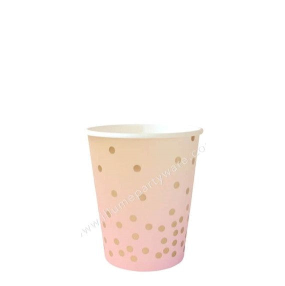 Illume Pink & Peach Paper Cup (PK10)
