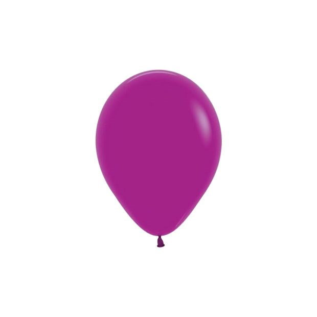5"(12cm) Fashion Purple Orchid Mini Latex Balloon