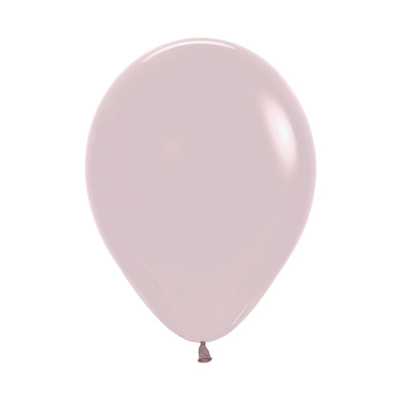 12" (30cm) Pastel Dusk Rose Regular Latex Balloon