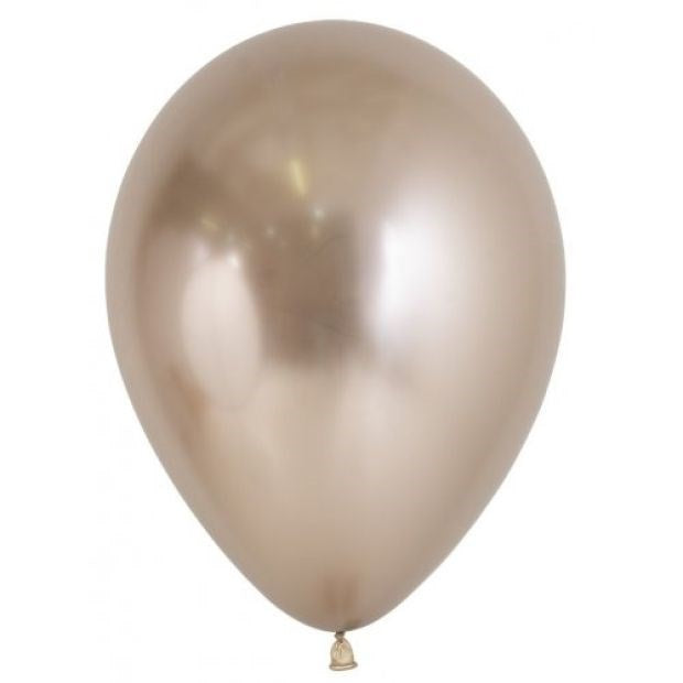 Sempertex Reflex Champagne Regular Latex Balloon