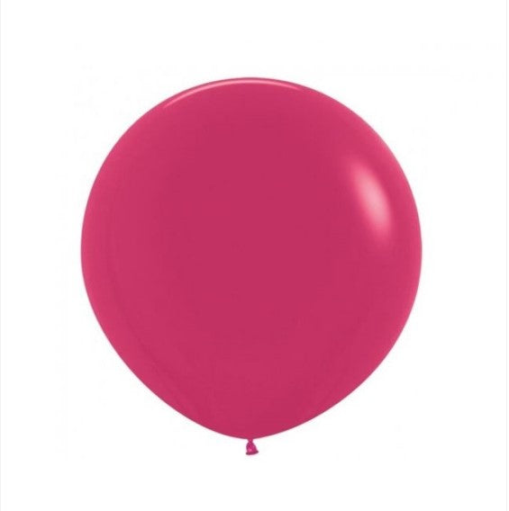 Sempertex 24" 60cm Fashion Raspberry Jumbo Latex Balloon