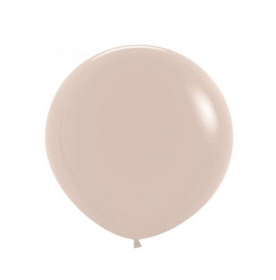 Sempertex 24" 60cm Fashion White Sand Jumbo Latex Balloon
