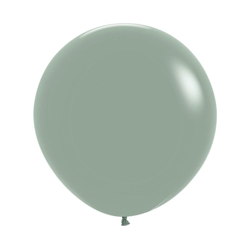 24" (60cm) Pastel Dusk Laurel Green Jumbo Latex Balloon