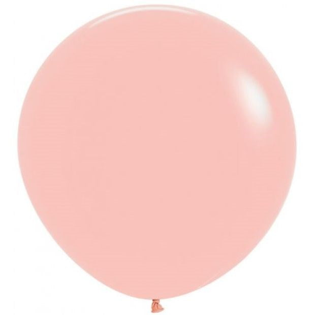 24"(60cm) Pastel Matte Melon Jumbo Latex Balloon