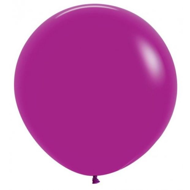 24"(60cm) Fashion Purple Orchid Jumbo Latex Balloon