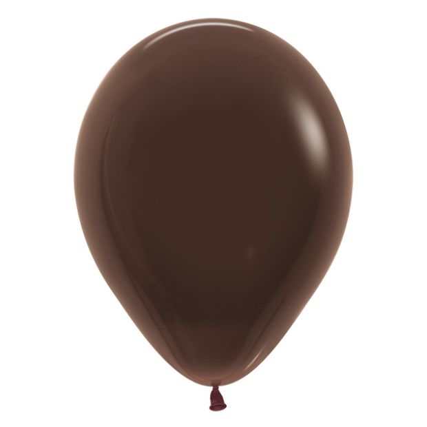 Sempertex Chocolate Brown Regular Latex Balloon
