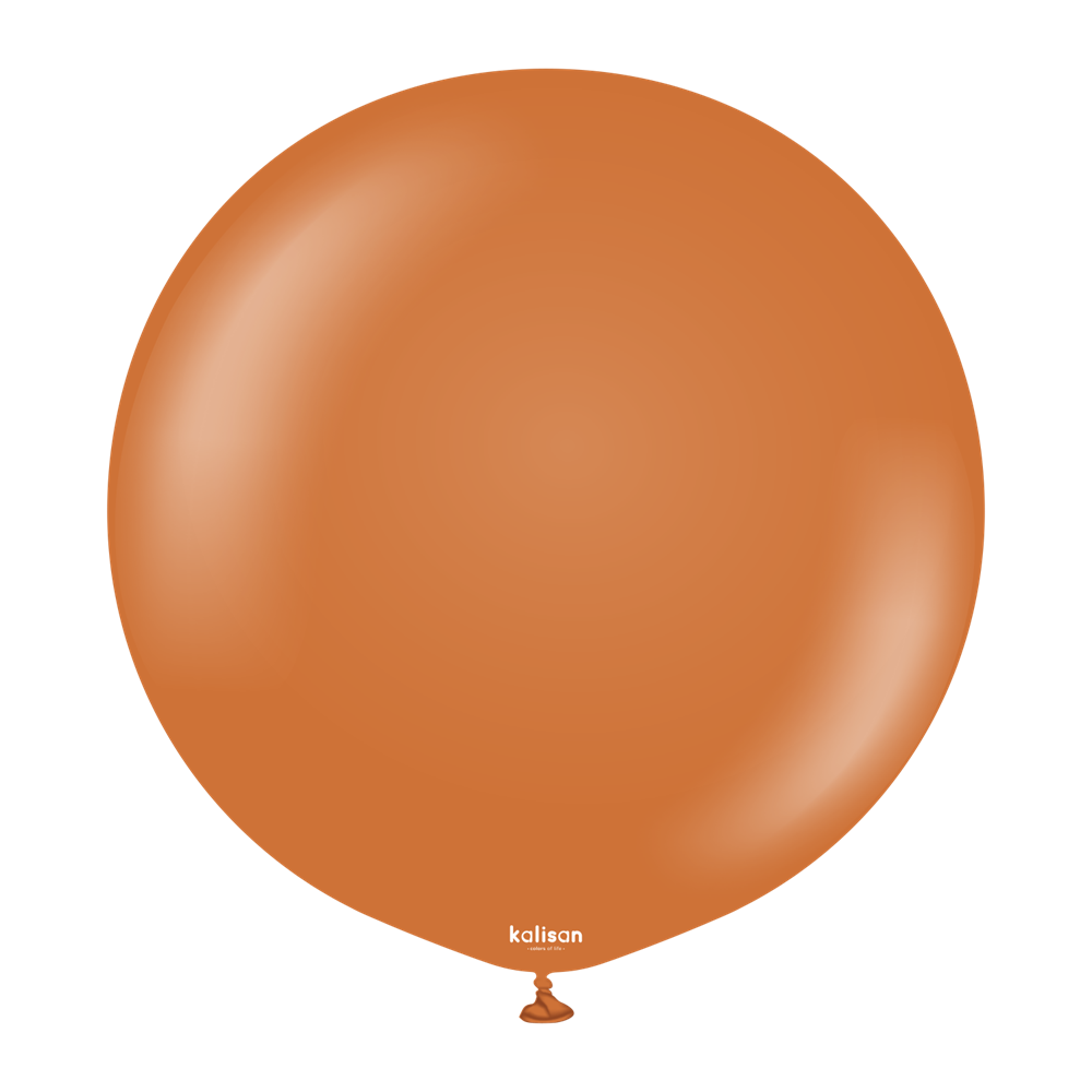 Kalisan 24" 60cm Caramel Jumbo Latex Balloon