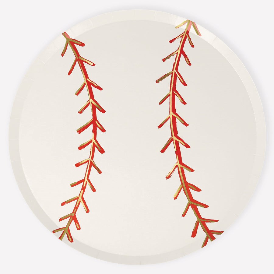 Baseball Plates (PK8)