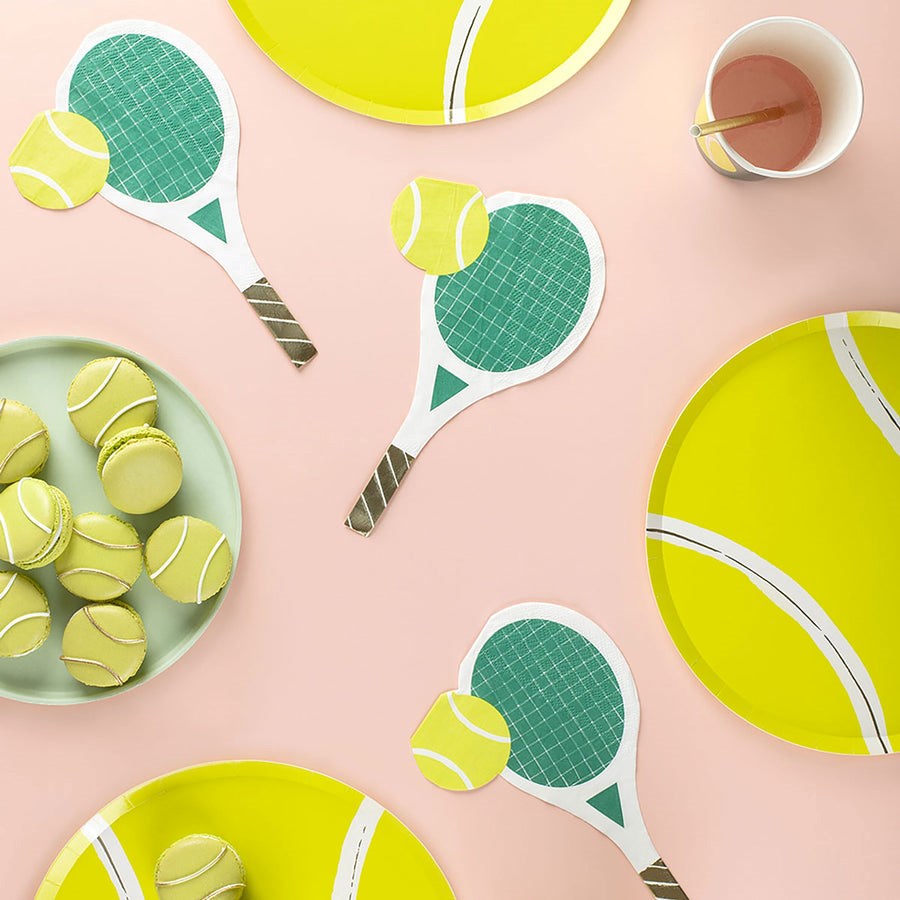 Tennis Plates (PK8)
