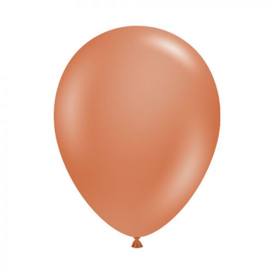 Tuftex Burt Orange Regular Latex Balloon
