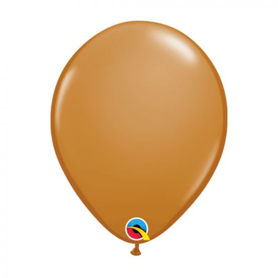 Qualatex Mocha Brown Regular Size Latex Balloon