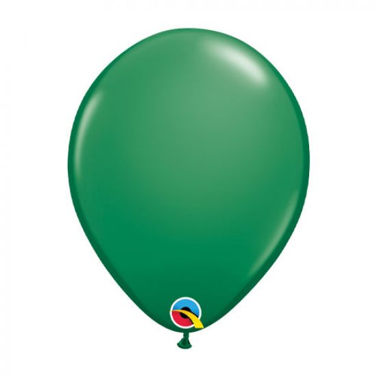 Qualatex Standard Green Regular Size Latex Balloon