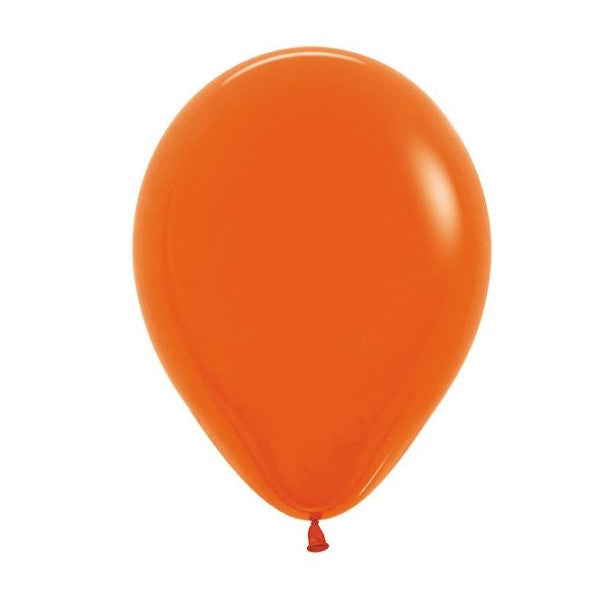 Sempertex Orange Regular Latex Balloon