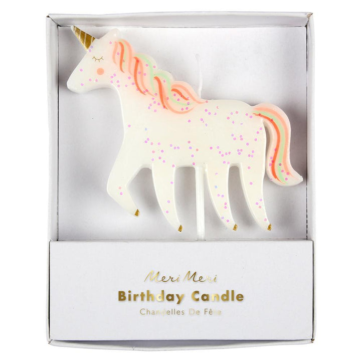 MeriMeri Unicorn Candle