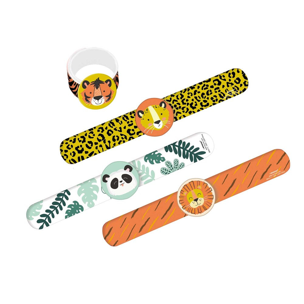 Amscan Get Wild Jungle Slap Bracelets Favors