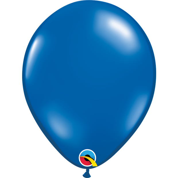 Qualatex Jewel Sapphire Blue Large Latex Balloon