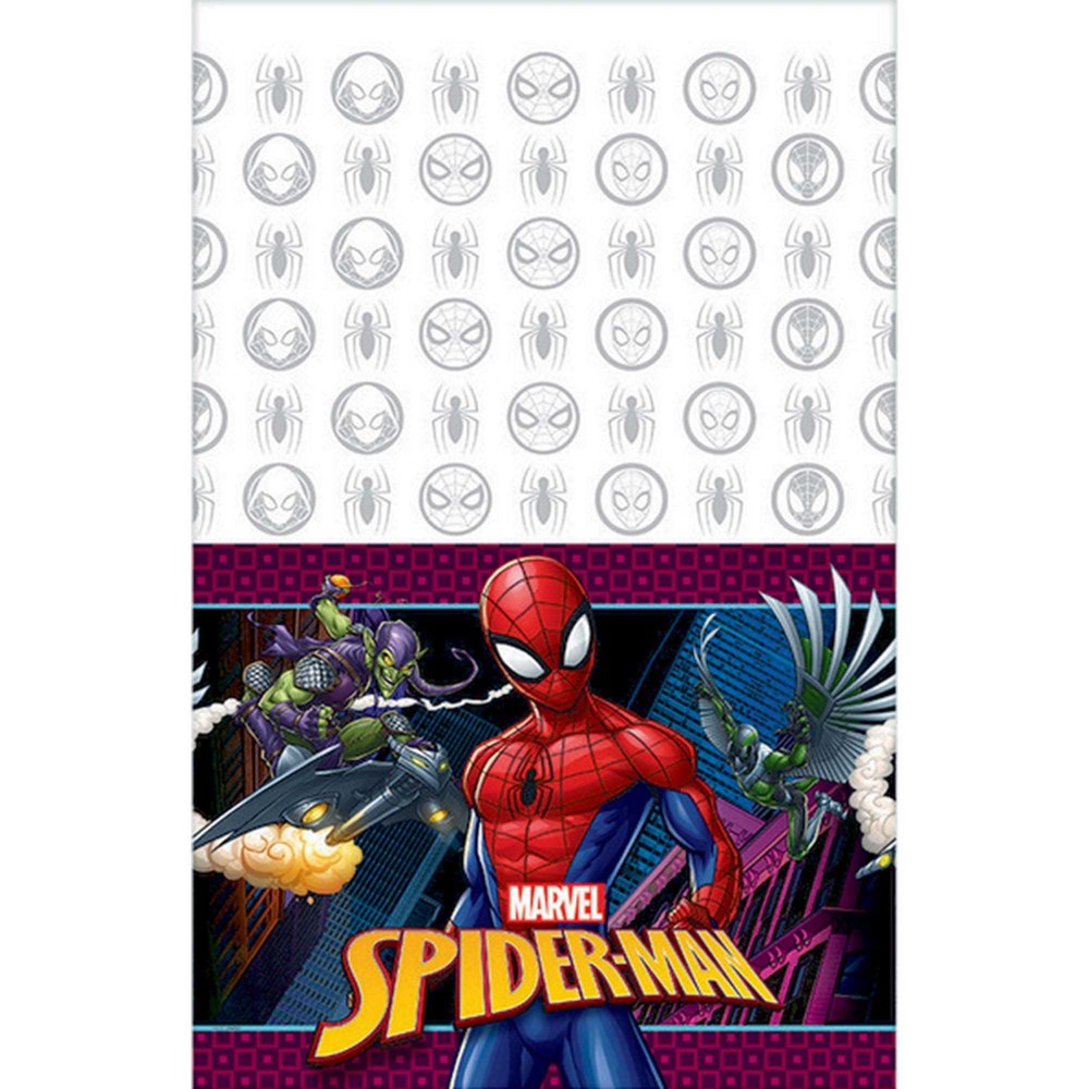 Amscan Spider-Man Webbed Wonder Tablecover Plastic