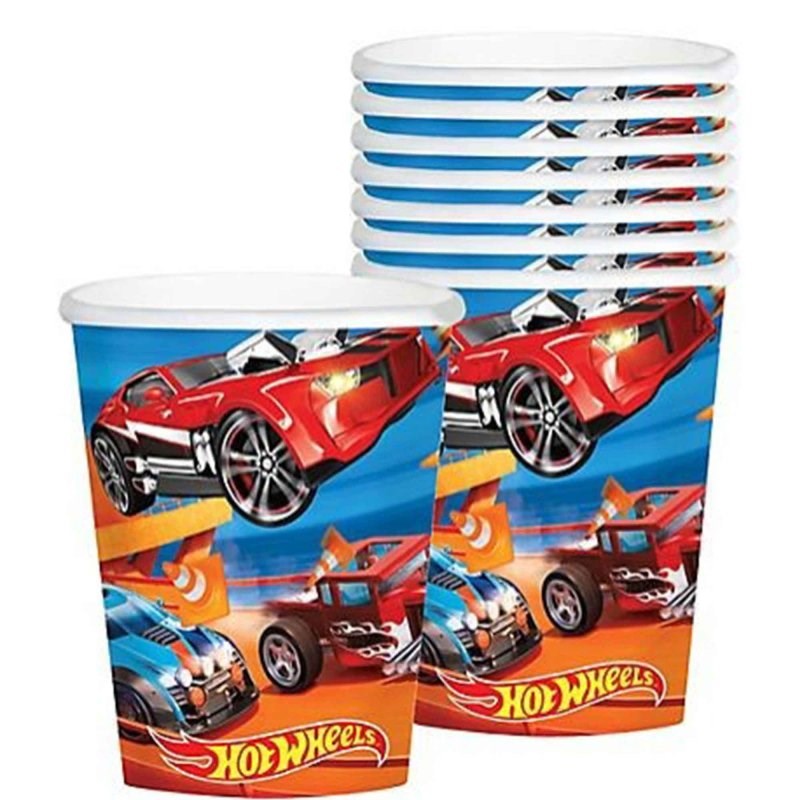 Hot Wheels Wild Racer Cups (PK8)