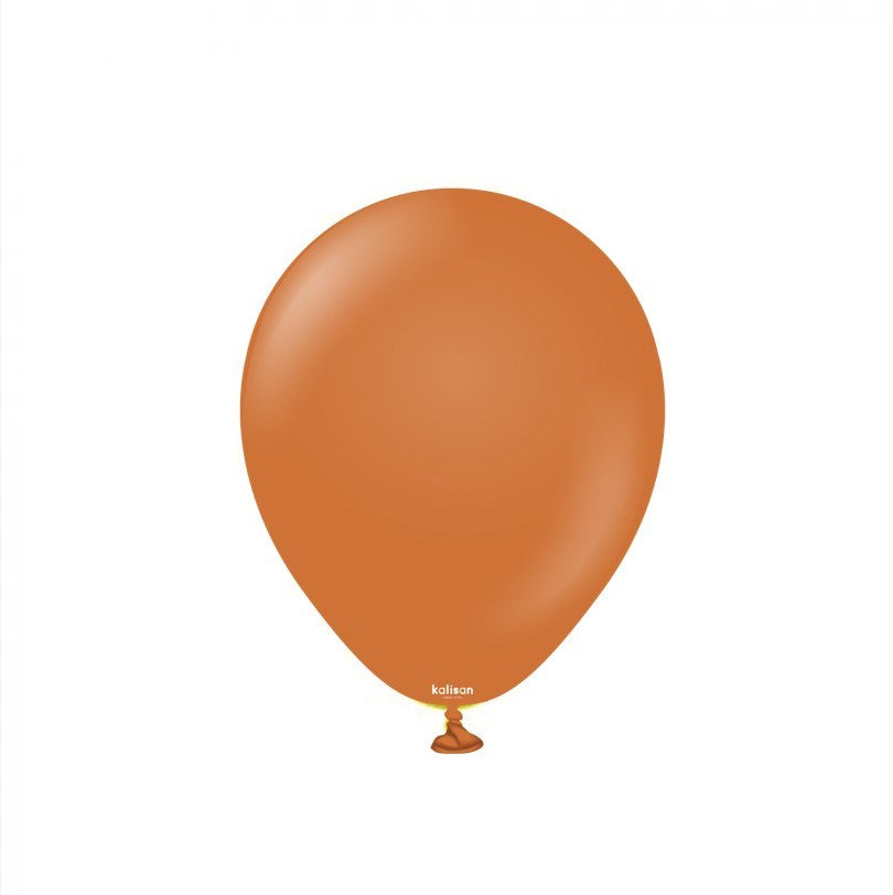 Kalisan Caramel Brown Mini Blush Latex Balloon