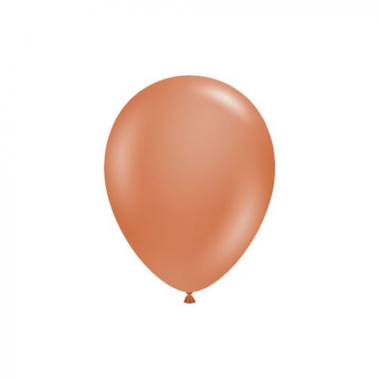 Tuftex 5" 12cm Burnt Orange Mini Latex Balloon