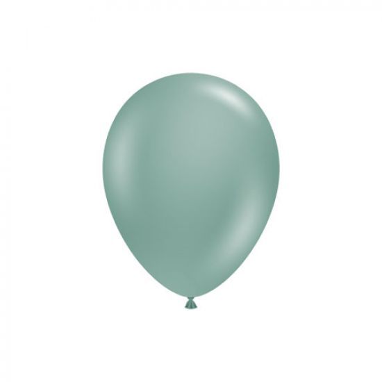 Tuftex 5" 12cm Willow Green Mini Latex Balloon